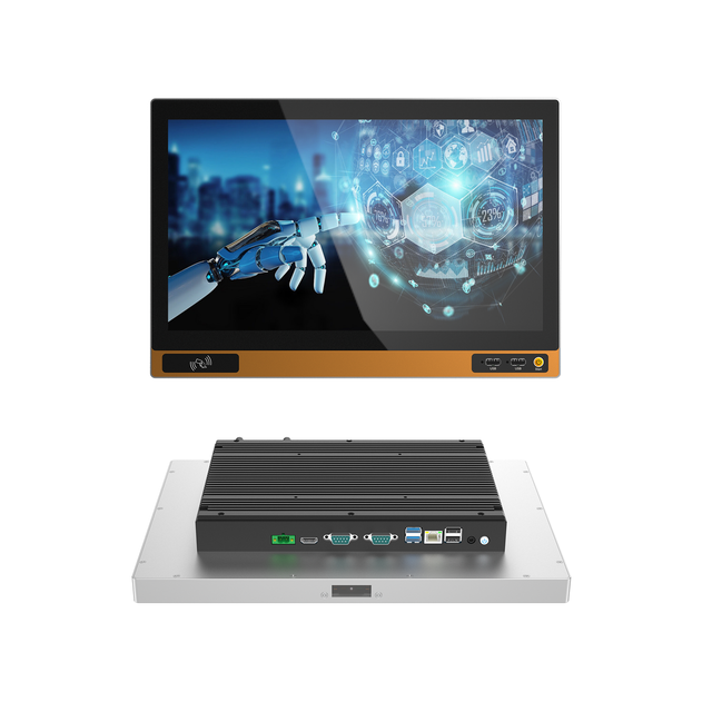 15.6 Inch Ip65 Win10/11 Hmi Panel Pc Industrial Touch Screen Desktop Embedded Wall Mount 9-36V 1024*768