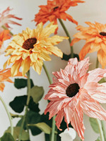 Tournesol géant en papier fait à la main personnalisé Design floral pour mariage, anniversaire et fêtes de fin d'études Décorations de Pâques