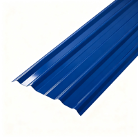 Tôle de Toiture Métallique Ondulée Prélaquée Z150 PPGI Prix Usine 0.10-1.3mm pour Construction de Maisons