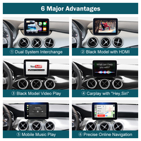 Road Top NTG5.0 sans fil Android Auto Apple Carplay pour Mercedes Benz W176 W246 CLA GLA classe C GLC W213 GLE GLS W222 W447 Vito