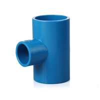 Bouchon mâle fileté en PVC-U bleu de haute qualité, compatible avec les tuyaux filetés, bouchon pour PPR et UPVC