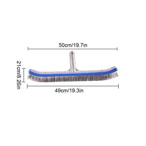 Tête de <span class=keywords><strong>balai</strong></span> en acier inoxydable pour <span class=keywords><strong>piscine</strong></span> extérieure et étang de nettoyage des cheveux, des carreaux de mur et des sols - Product Image 3