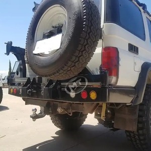 Rear bumper/rear steel <b>bar</b> suitable for 2007-2023 Toyota Land Cruiser LC75/LC79/FJ79/FJ75 - Product Image 1