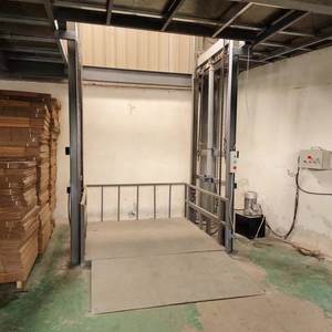 Disesuaikan luar ruangan dalam ruangan gudang rumah tangga 3m 4m 6m 10m 1t 2t 3t barang Lift kargo Lift - Product Image 6