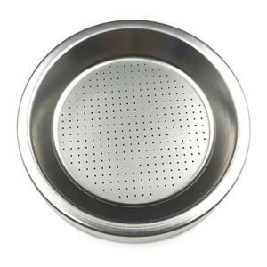 Professional Etching <b>Coffee</b> Machine Stainless Steel <b>Coffee</b> Powder Bowl Precision Powder Slot Extraction <b>Filter</b> Powder Basket - Product Image 6