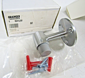 Plc New <strong>Rockwood</strong> 470.26d Floor Mounted Door Stop 1-1/16" W X 3" H Us26d 52hu30 Warranty Product - Product Image 1