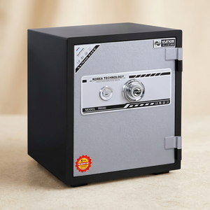 High-quality Fire-resistant YUNOS YNS-52C Mini <b>Safe</b> Featuring Premium Mechanical <b>Lock</b> Waterproof Anti-Rust Powder Coated Finish - Product Image 3