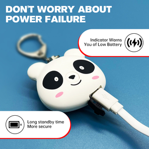 Gấu Thiết kế di động báo động an toàn 130dB cảnh báo Fancy cá nhân báo động an ninh - Product Image 2