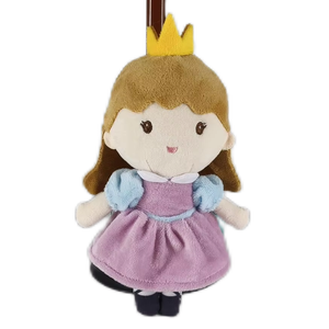 ชุดตุ๊กตาเจ้าหญิงและเจ้าชายทำจากผ้ากำมะหยี่สำหรับเด็ก - Product Image 2