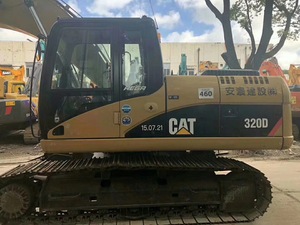 รถขุดตีนตะขาบไฮดรอลิก CAT 320D มือสองจากญี่ปุ่นแท้ ยี่ห้อ Caterpillar 320D สำหรับงานก่อสร้าง - Product Image 1