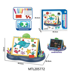 Nuevo producto, tablero de dibujo de arte plástico de aprendizaje, DIY juguete, tablero de pintura de garabatos de Color, juguetes para niños - Product Image 4