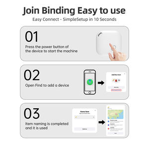 Localisateur de clés BT Tracker pour bagages Fonctionne avec IOS Find My Smart Finder pour <span class=keywords><strong>valise</strong></span> - Product Image 4