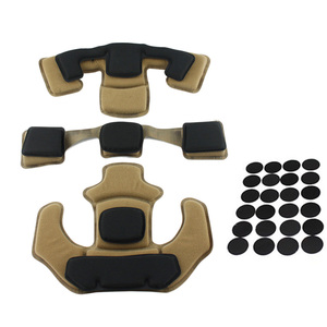 Coussinets de mémoire pour casque multisports, système de suspension de sécurité tactique réglable pour casque <span class=keywords><strong>Wendy</strong></span>, sangle de mentonnière pour casque tactique Mich Fast - Product Image 4