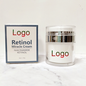 50ML Anti-âge blanchissant <span class=keywords><strong>Miracle</strong></span> rétinol crème visage Niacinamide hydratant crème pour le visage soins de la peau - Product Image 1