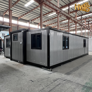 厂家直销移动式车间40英尺<span class=keywords><strong>2</strong></span>卧室豪华住宅快速搭建可扩展集装箱超市办公楼 - Product Image 2