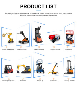 1 टन 2 टन सुपरमार्केट और रेस्तरां और मशीनरी की मरम्मत की दुकानों के लिए 3-पहिया मिनी इलेक्ट्रिक फोर्कलिफ्ट - Product Image 6