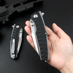 Navaja de bolsillo plegable <span class=keywords><strong>Mora</strong></span> Style G10 con mango, legal para transportar en el Reino Unido, hoja de acero inoxidable D2. - Product Image 3