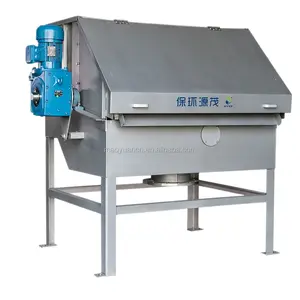 advanced technology fed vacuum type fine rotating bar screen external drum filter for wastewater treatment