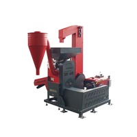 Machine à riz entièrement automatique 500 kg/h 600 kg/h, machine de traitement multifonctionnelle commerciale à double tête pour riz et blé