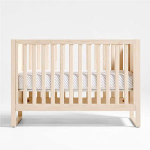 Cuna de bebé convertible 3 en 1, <span class=keywords><strong>cama</strong></span> <span class=keywords><strong>nido</strong></span> de madera para bebé, diseño limpio, marco de <span class=keywords><strong>cama</strong></span> para niños, listón de seguridad para niños pequeños, muebles de lujo para dormitorio - Product Image 6