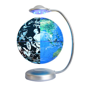 8 "Lévitation Magnétique Globe Céleste Jour Terre & Nuit Constellations - Product Image 2