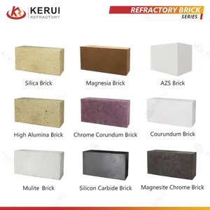 KERUI Factory Customized Refractory Fire Bricks High Alumina Fire Bricks For Sale With Heat Proof And Fire Resistant