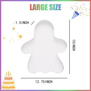 ZIJRXQ Caja Decorativa de Cartón Duradera y Ligera de 12 Pulgadas con Forma de Fantasma para Halloween, Rellenable, para Charcutería (Fantasma), Reutilizable - Product Image 4