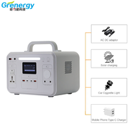 700W 1500W 2000W portabel Power Station lifepo4 paket baterai 24v baterai penyimpanan energi