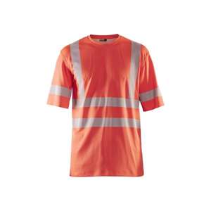 Blaklader-3522253755004XL เสื้อยืด Hi-Vis สีแดง-EAN 7330509849903 HI-VIS Workwear - Product Image 1