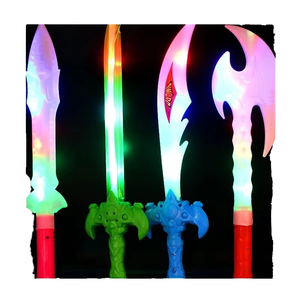 Điện tử <span class=keywords><strong>LED</strong></span> RGB <span class=keywords><strong>Light</strong></span>-Up nhựa đồ chơi sáng thanh kiếm dao rìu cho trẻ em 'cosplay Đảng unisex lứa tuổi 14 + - Product Image 4