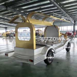 รถศพไฟฟ้าสไตล์รถม้าโบราณสุดหรูสำหรับพิธีศพ - Product Image 5