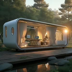 <span class=keywords><strong>Zent</strong></span> บ้านสำเร็จรูปแบบพกพา, ห้องโดยสารอลูมิเนียมซุ้มตกแต่งบ้านสำเร็จรูปอื่นๆ - Product Image 2