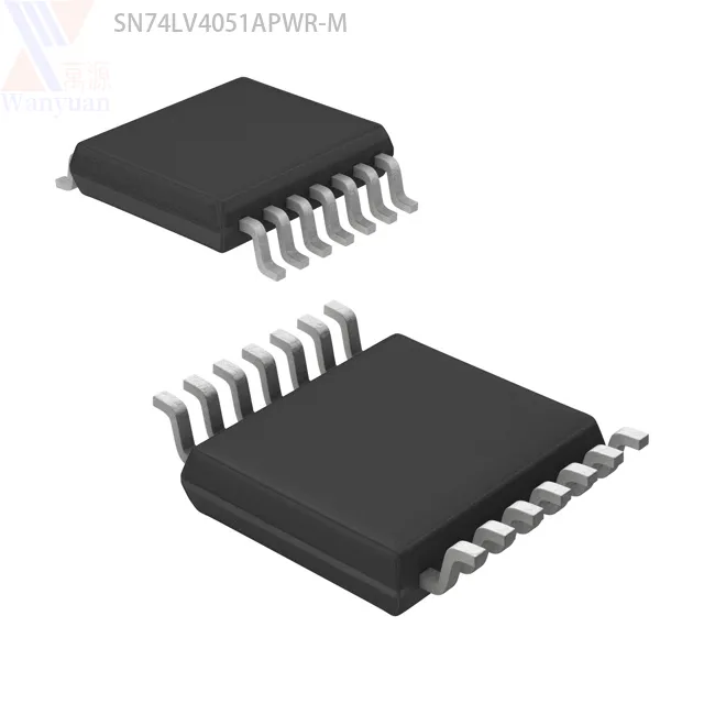 SN74LV4051APWR-M New Original In Stock SINGLE-ENDED MUX, 1 FUNC, 8 CH SN74LV4051APWR-M