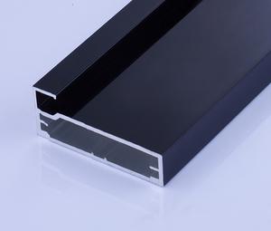 キッチンキャビネット引き出しプルエッジ用ブラッシュドアルミニウム押出プロファイル - Product Image 4