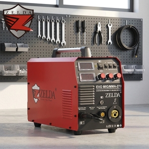 Máquina de Soldar Zelda MIG/MMA, Entrada de 1-220V, con 4 Funciones en 1: MIG/MAG/MMA/LIFT-TIG - Product Image 1