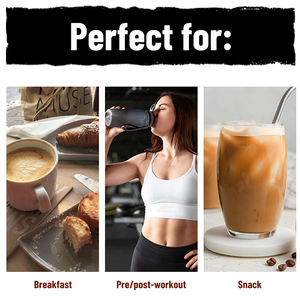 OEM Whey Isolate Proteína Café Gelado Pós Treino Whey Blend + 20g de Proteína Shake Whey Protein Instant Gelado Cafés - Product Image 3