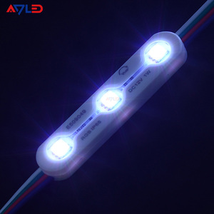 Módulos LED ADLED 12V 1W RGB SMD 5050, IP68, Resistentes al Agua para Exteriores, 3 LED, Módulo LED de Inyección ABS - Product Image 1