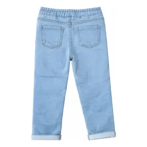 กางเกงยีนส์เด็กทรงตรงเอวกลาง ระบายอากาศได้ดี สีอ่อน 5 กระเป๋า ยี่ห้อ Adrenaline Boys - Product Image 3