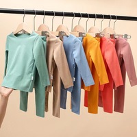 Pigiama in pile per bambini OEM ODM all'ingrosso personalizzato completo due pezzi Set Top e pantaloni per pigiama per bambini