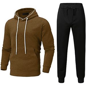 Ensemble de survêtement personnalisé pour hommes et femmes, vêtements de sport, entraînement physique, jogging, streetwear décontracté, fabricant OEM ODM, marque privée - Product Image 4