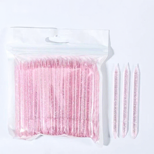 Bâtonnet de cristal pour ongles, <span class=keywords><strong>colle</strong></span>, double tête, pousse-cuticules, stylo à fleurs pour ongles, <span class=keywords><strong>bois</strong></span> d'oranger, outils de beauté du Zhejiang, bâtonnet de perçage - Product Image 3