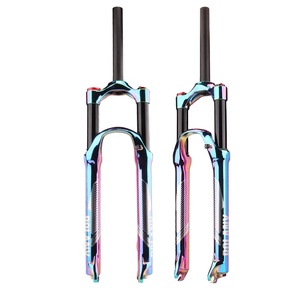 Horquilla de Bicicleta MTB Rainbow <span class=keywords><strong>27.5</strong></span>/29 Pulgadas con Suspensión de Aire, Recubrimiento al Vacío, Aleación de Aluminio, 120 mm, para Accesorios de Bicicleta - Product Image 1
