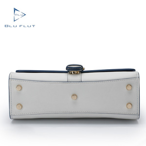 Bolso de Mano de Cuero Genuino Nuevo de Blu Flut, Bolso de Moda Casual para Mujer, Logotipo Personalizado - Product Image 4