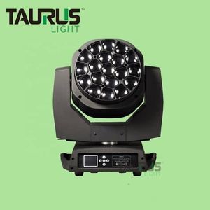 مصباح غسيل عالي الأداء لعين النحل 19x12w rgbw 4in1 مصباح أمامي متحرك ليد لإضاءة المسرح - Product Image 1