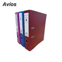 Material Escolar, Carpeta A4 FC de 2/3 Pulgadas, Diseño de Logotipo Personalizado, Carpeta Archivadora de Documentos de Oficina, Carpeta de Anillas