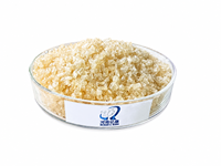 Gélatine comestible de qualité supérieure dérivée de peaux de bovins, poudre fine granulaire pour la production de confiseries et la fabrication de desserts