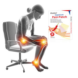 Venta al por mayor de fábrica: Parche de Capsicum Chino 8x13cm, Adhesivo Médico para Alivio del Dolor de Espalda, Parche Poroso de Pimienta para el Dolor Corporal Enokon - Product Image 2