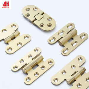 Ai Group Copper Furniture Hinge 2.5mm Surface Mount Minimalist Design Durable For Furniture - Product Image 1
