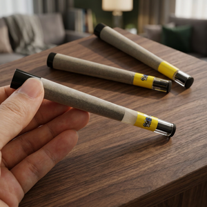 Accessoires de fumage personnalisés avec logo, cônes avec filtre en verre, papier à rouler brun non blanchi, cônes à embout en verre, vente en gros - Product Image 3