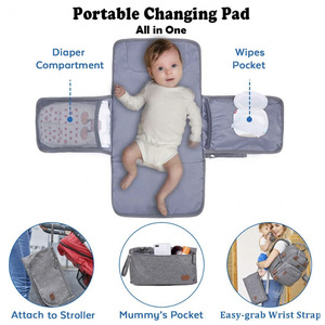 <span class=keywords><strong>Sac</strong></span> fourre-tout polyvalent personnalisé trousse 4 en 1 pour garçons et filles grands sacs unisexes pour bébés <span class=keywords><strong>sac</strong></span> à <span class=keywords><strong>langer</strong></span> <span class=keywords><strong>sac</strong></span> à dos - Product Image 3